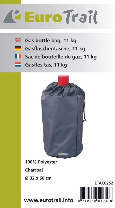 Eurotrail Gasfles beschermhoes - 11kg fles