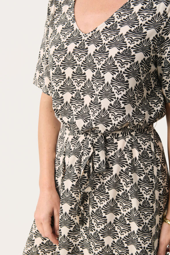 Part Two JosiaPW DR Black graphic print