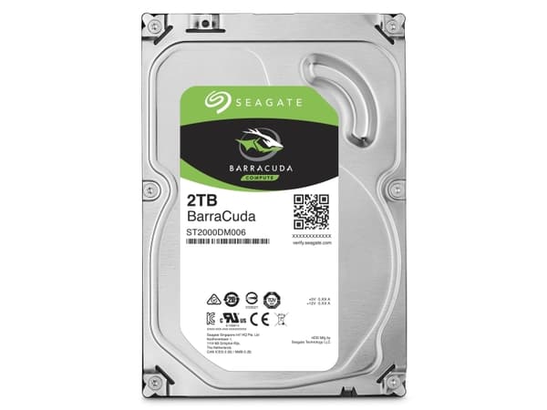 Seagate Barracuda ST2000DM008 - Harddisk - 2 TB - intern - 3,5