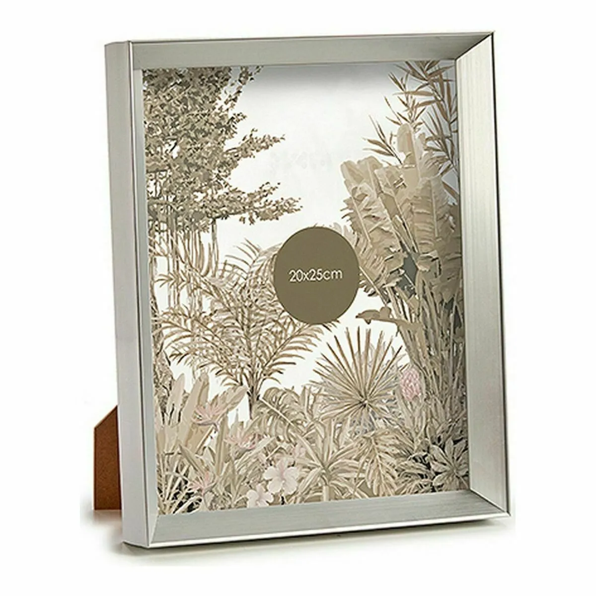 Gift Decor Cadre photo Plastique Argenté