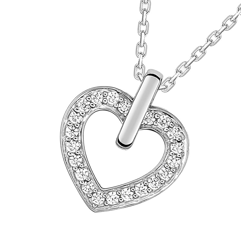 Collier Femme - Oxyde de zirconium - Or 18 Carats - Longueur : 42 cm