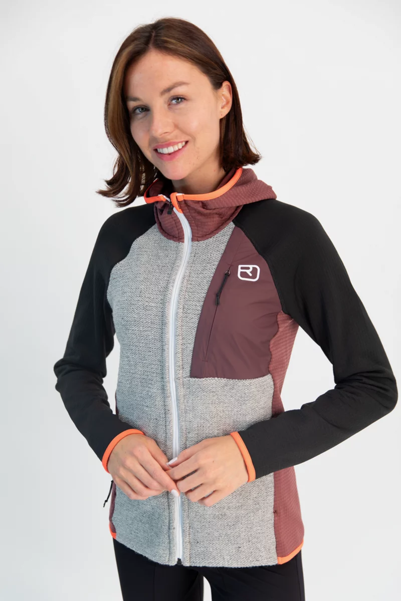 Ortovox Fleece GP Classic Knit Hoody Damen Midlayer