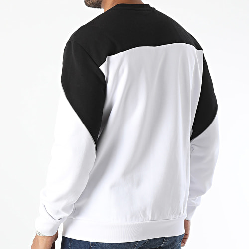Sweat Crewneck 6RPM29-PJ07Z Blanc Noir
