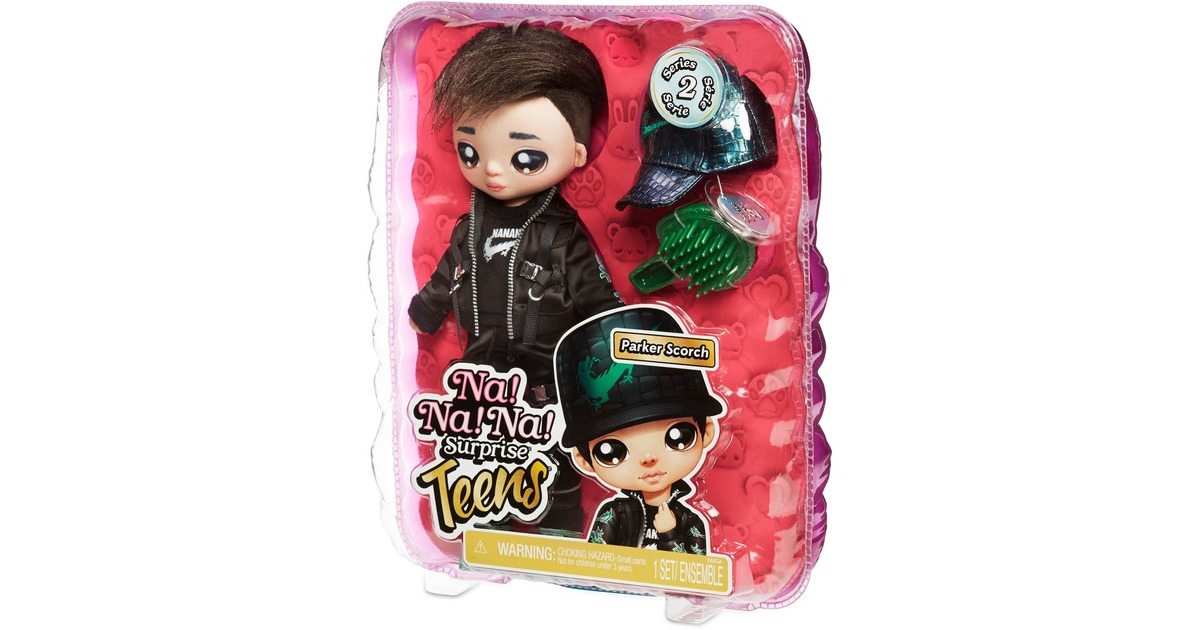 MGA EntertainmentNa! Na! Na! Surprise Teens Fashion Doll - Parker Scorch (Dragon Boy) Pop