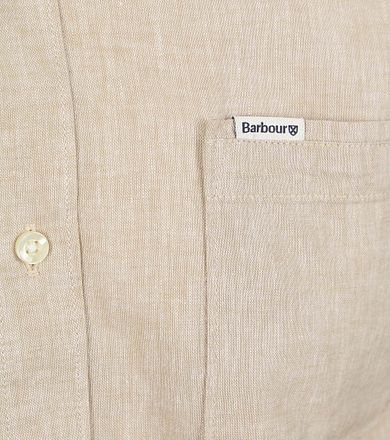 Barbour Shirt Nelson Tailored Stone Beige MSH5090-ST51 kopen