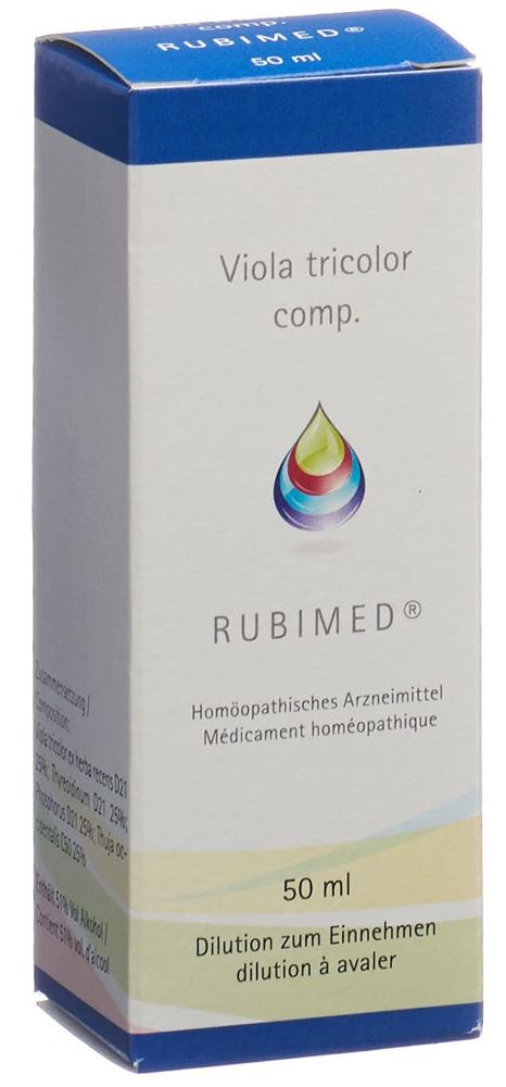 Rubimed Viola tricolor comp. Tropfen Fl 50 ml