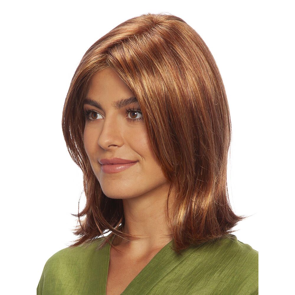 Perücke Malou (große Köpfe) von trendhair in Mittel-/Hellblond, dunkler Ansatz