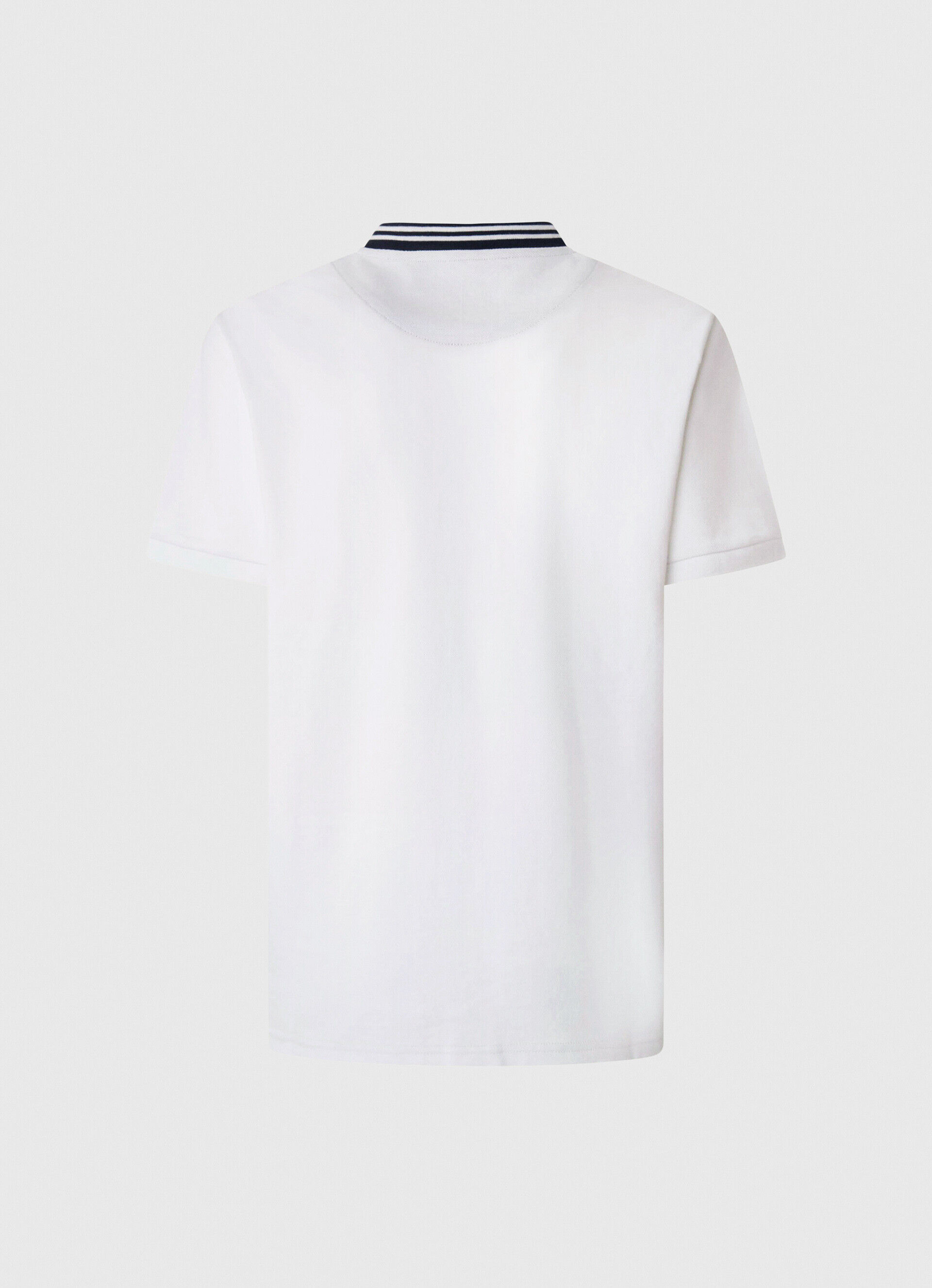 COLAR DE BEISEBOL POLO ALGODÃO PIQUÉ - branco