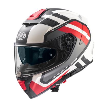 Casque Premier DEVIL FZ2BM - Blanc / Rouge