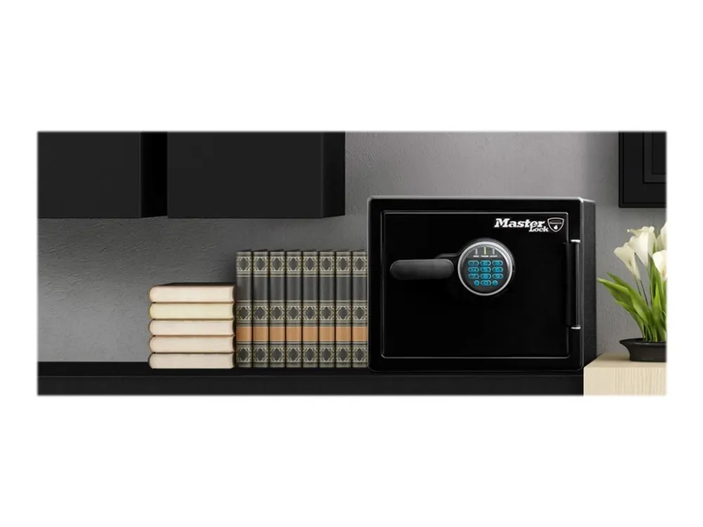 Master Lock Large No. LFW082FTC - Pengeskab - solidt stål - sort