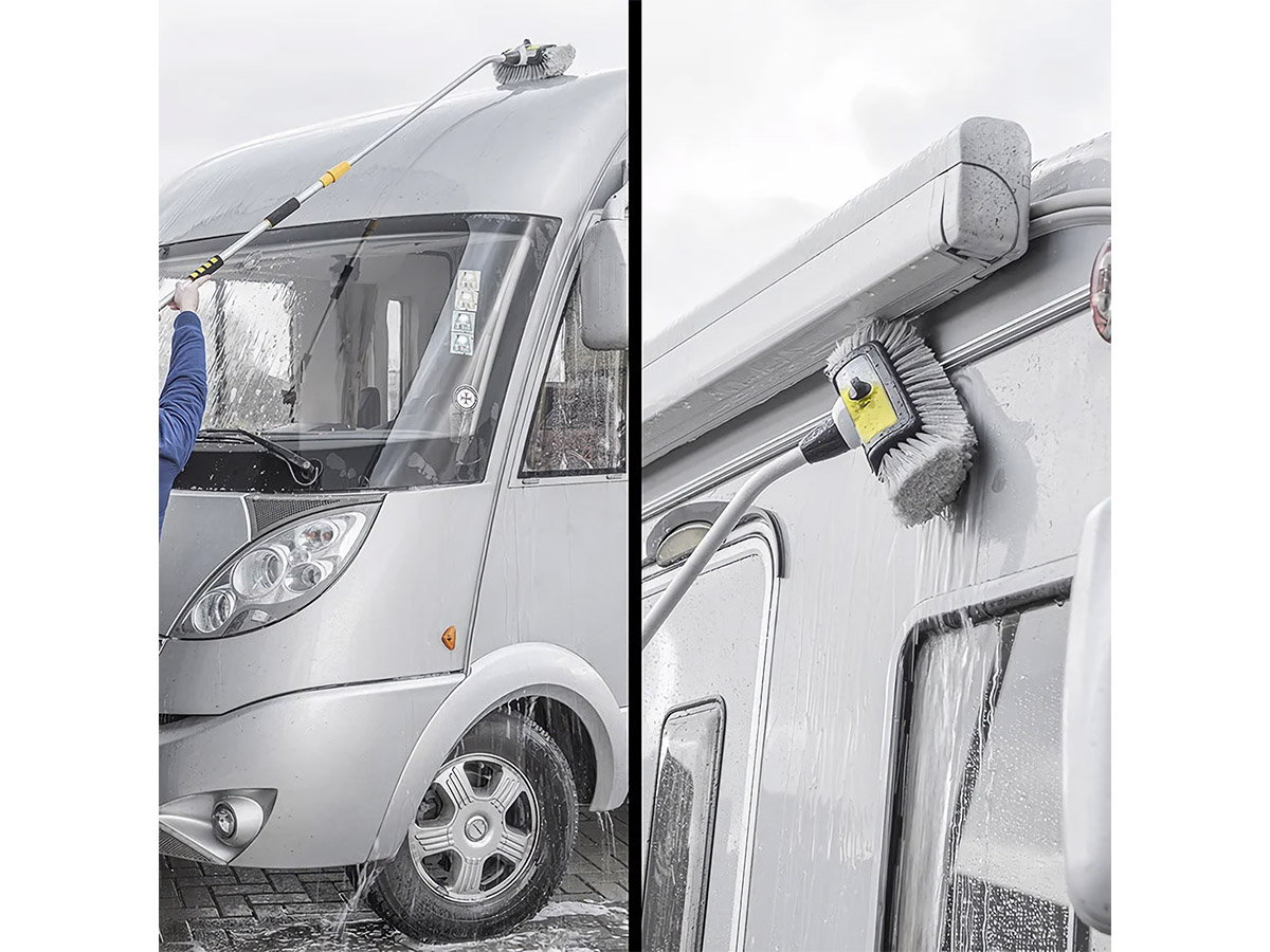ProPlus 3D telescopische wasborstel met zeepreservoir