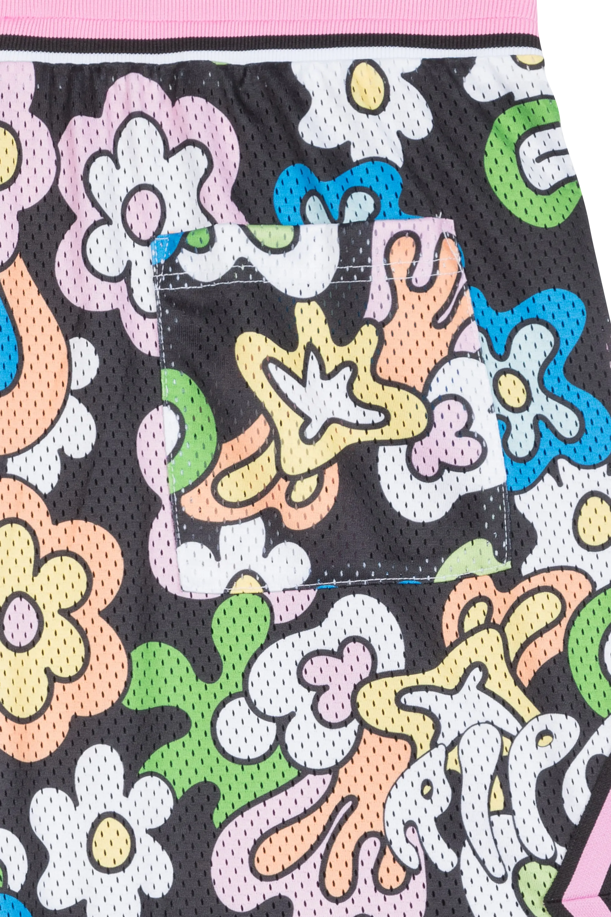 RIPNDIP Short imprimé FLOWER CHILD multi