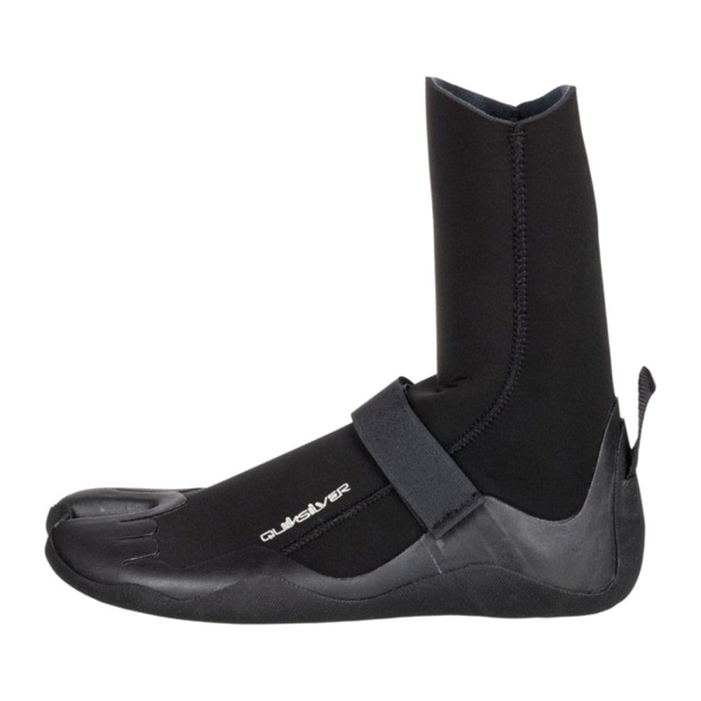 Quiksilver EVERYDAY SESSIONS SPLIT TOE - Chaussons néoprène 3mm Homme black
