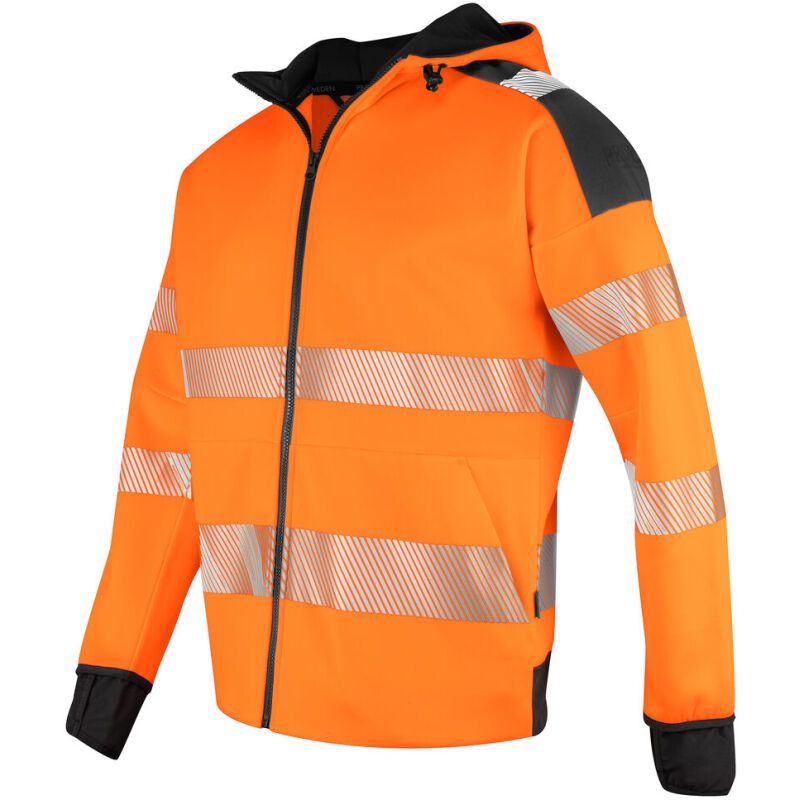 ProJob 6110 SWEATSHIRT FULL ZIP CAPUCHE - EN ISO 20471 CLASSE 3/2