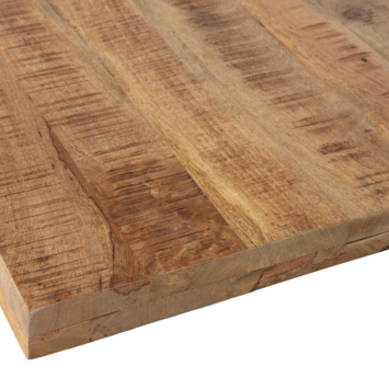 WOOOD Tablo eettafel mangohout naturel met U-poot 200 x 90 cm