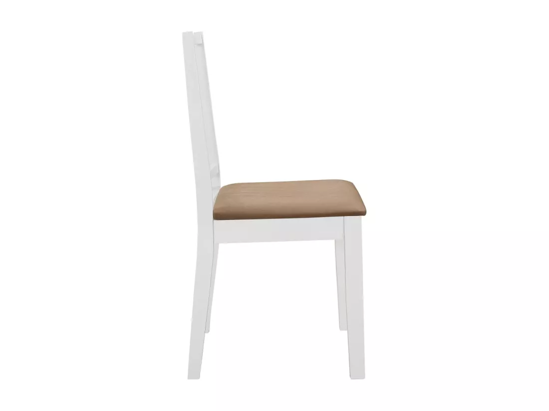 Mobilier de salle à manger 5 pcs MDF Blanc