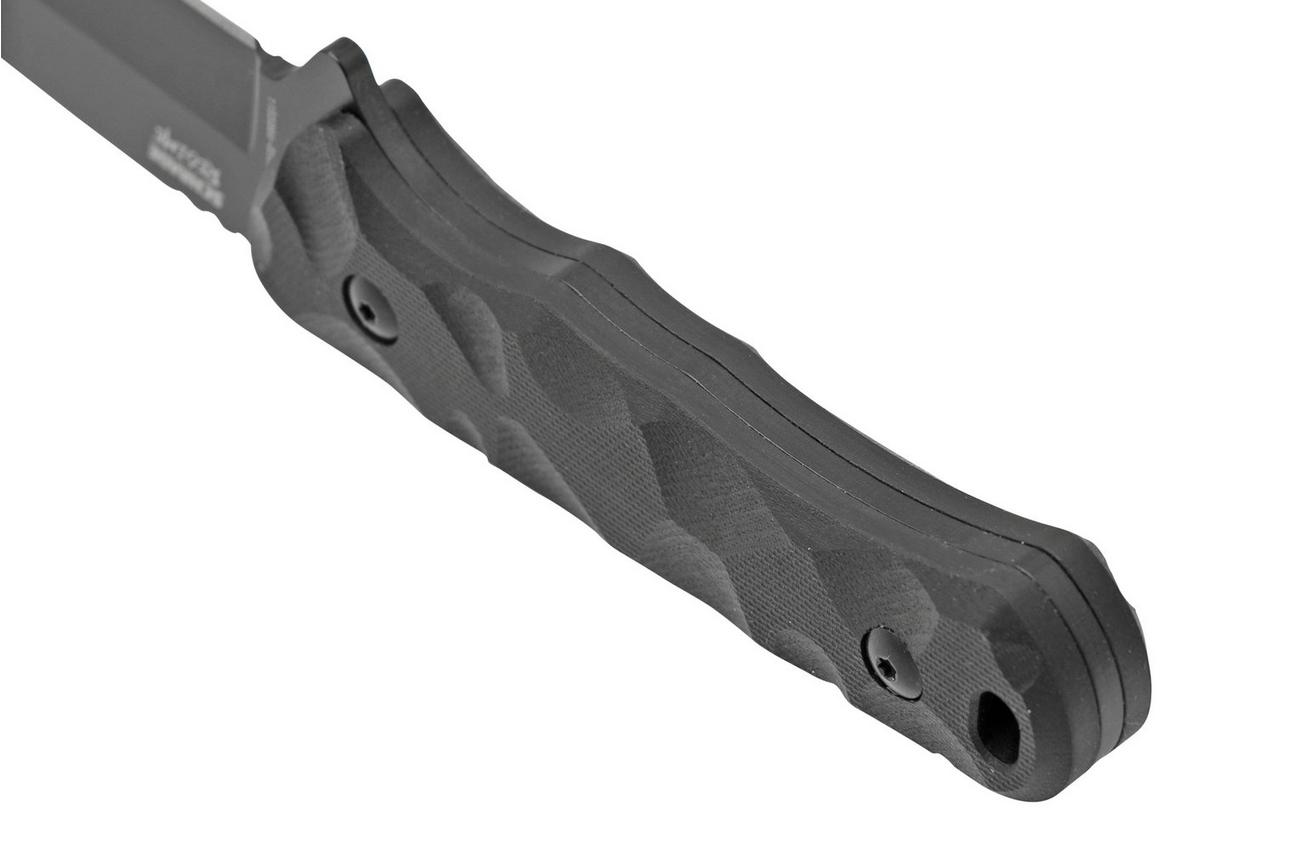 Schrade Regime 1182619, zwart, vaststaand mes