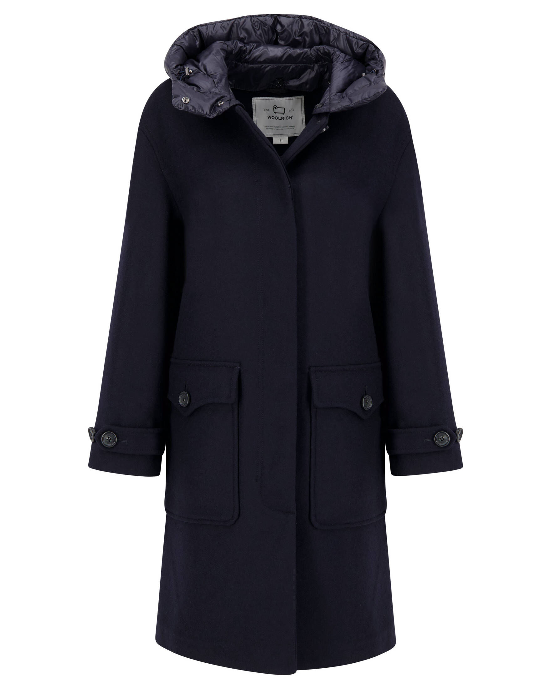 Woolrich| Damen Mantel DOUBLE WOOL 2IN1 PARKA