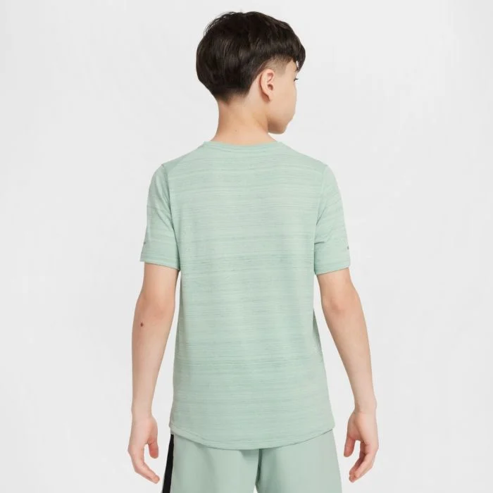 Nike Junior T-shirts Dri-Fit Miler Grøn