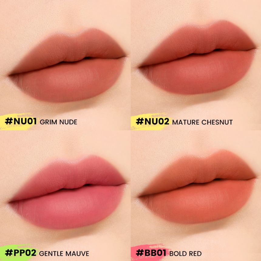 FOCALLURE - Pro-ink Watery Lip Tint - 4 kleuren