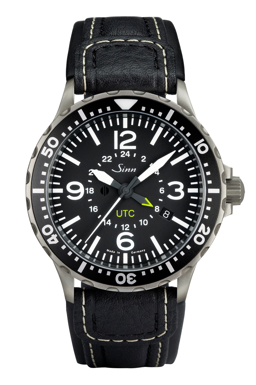 Sinn Fliegeruhr 857 UTC Schwarz 857.010.LB