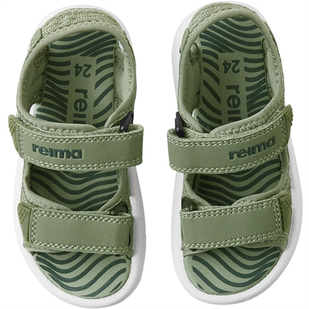 Sandaler Bungee Greyish Green - Reima → Luksusbaby.dk