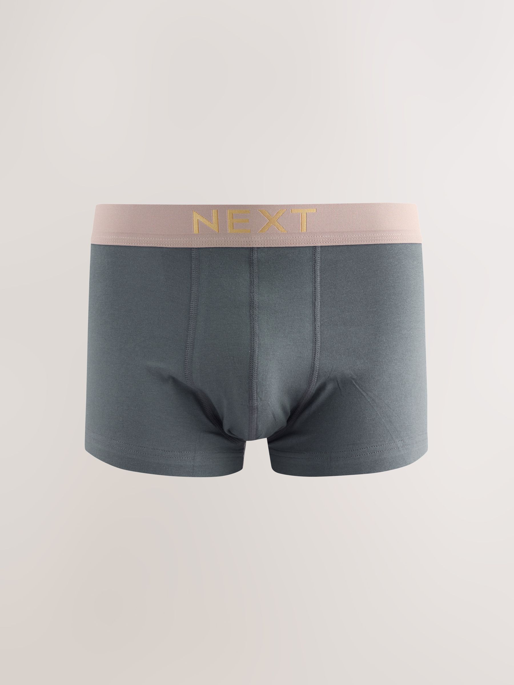 Grijze felle taillebanden - Hipster boxers van katoenrijke mix