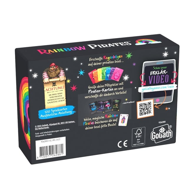 Rainbow Pirates - Kartenspiel