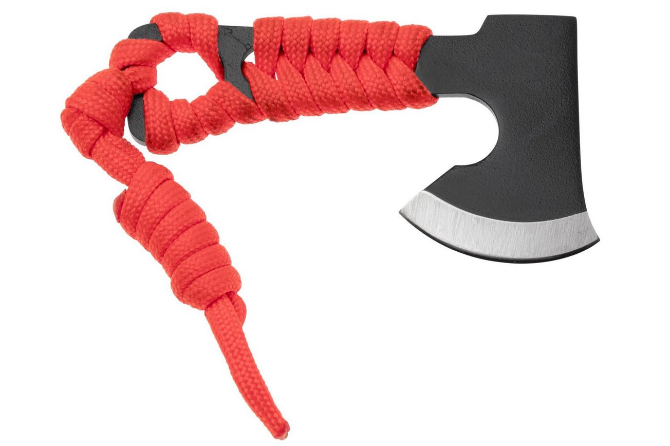 Condor Carlitos Neck Hatchet, CTK820-29-HC, Orange Paracord, Black Kydex, EDC bijl