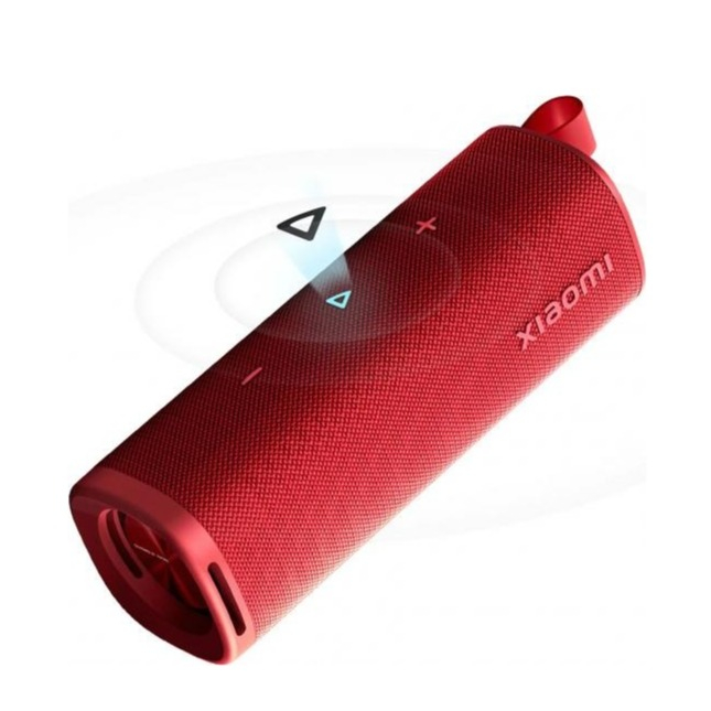 Sound Outdoor 30W Bluetooth 5.4 Speaker Lautsprecher mit Mikrofon   Trageschlaufe IP67 (QBH4263GL) - Rot