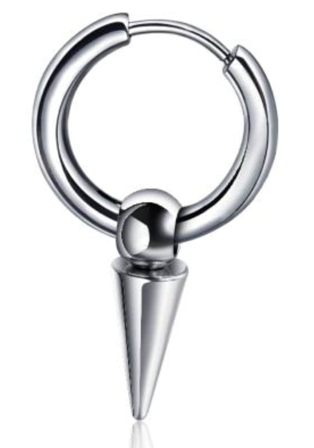 Firetti Single-Creole »Schmuck Geschenk Ohrschmuck einzeln Kegel« Einhänger abnehmbar