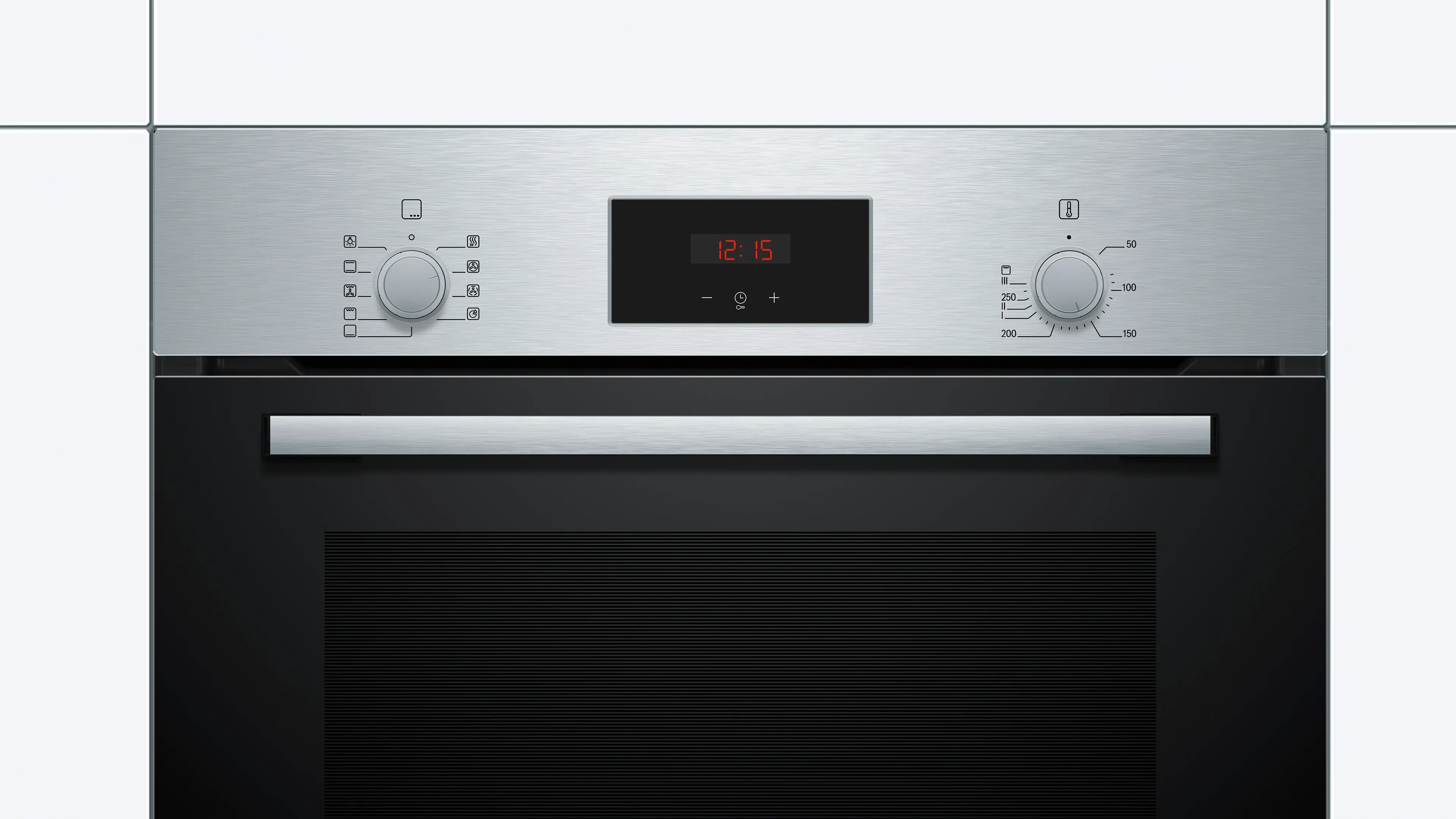 Serie 2 Bakoven 60 x 60 cm RVS