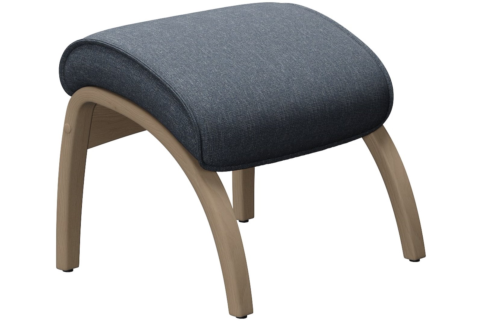Delta Adventure krakk Tekstil Cabana Blue med ben i hvitoljet eik