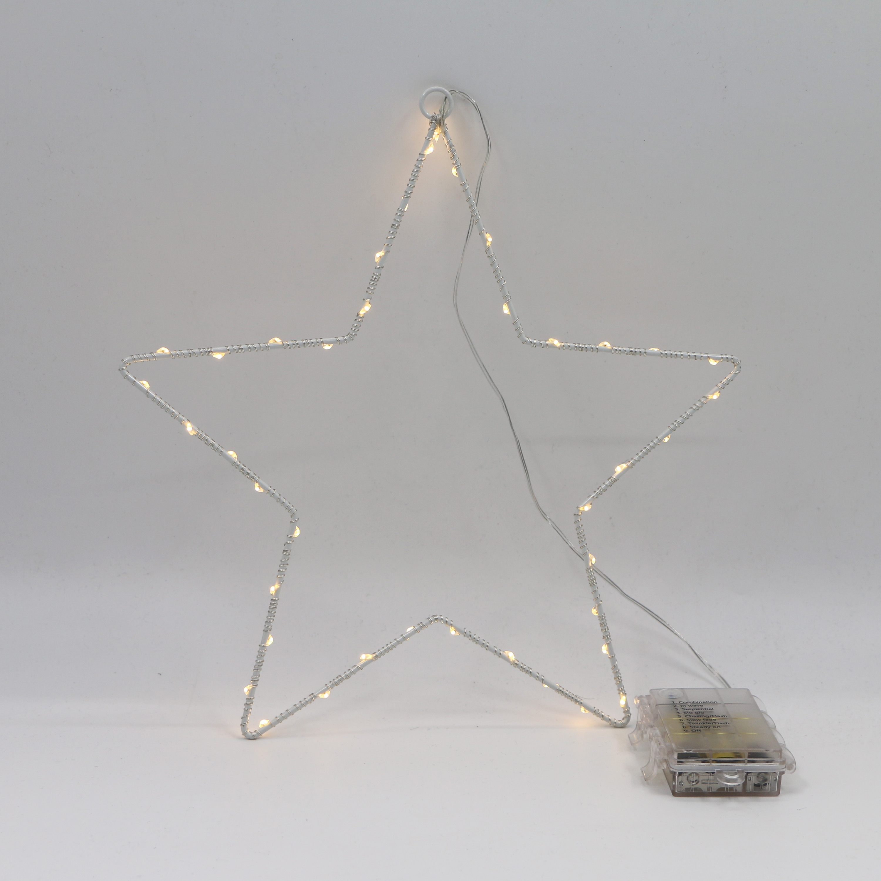 LED Stern 30 cm 2er Set