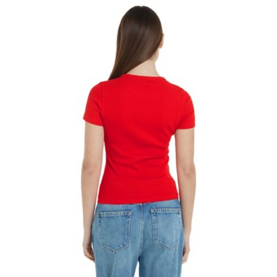 Tee-shirt à manches courtes femme W17881 TOMMY HILFIGER