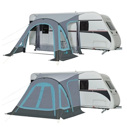 Auvent de caravane gonflable TRIGANO LAGOON 3m25