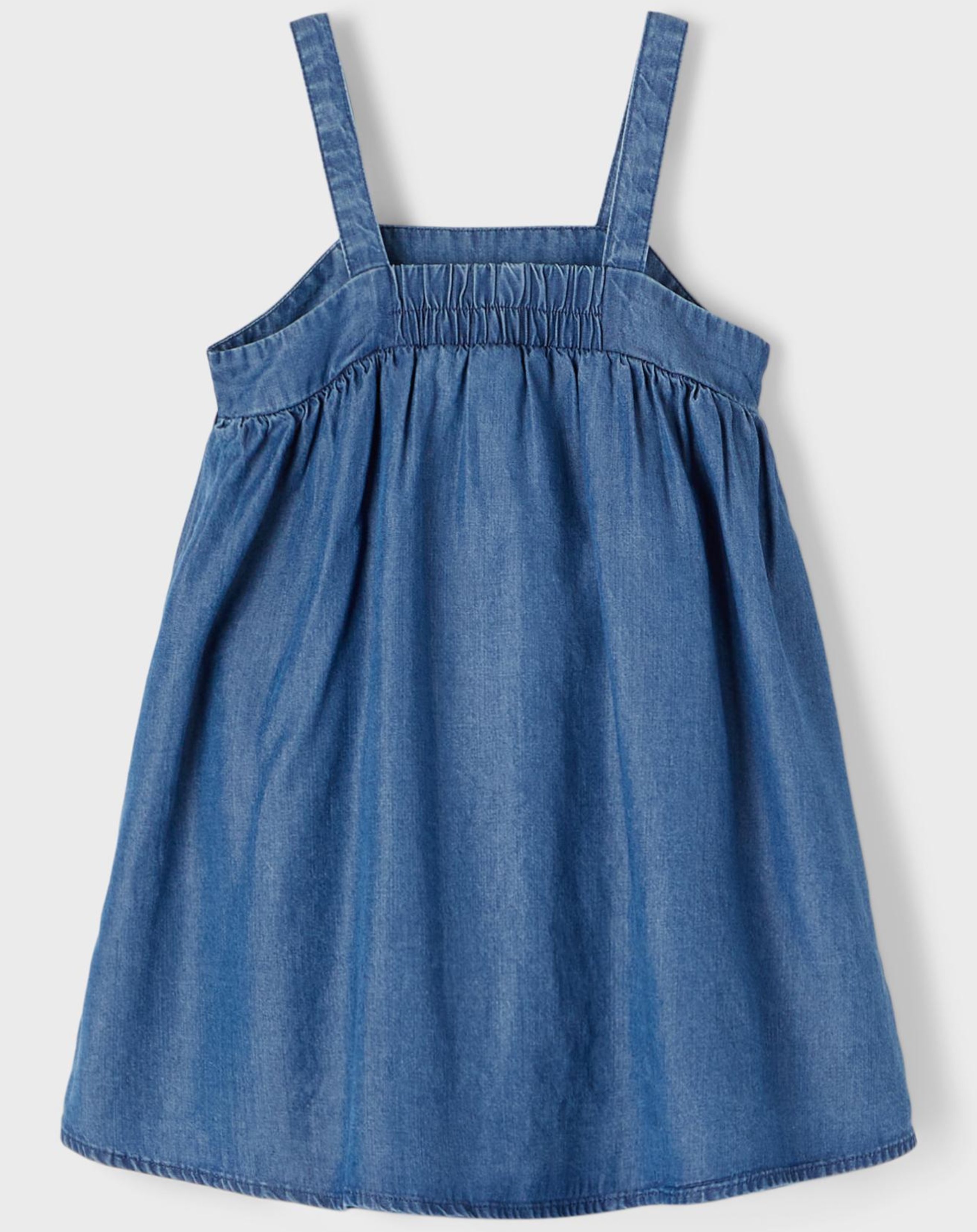 Jeans-Trägerkleid NMFDEVA in medium blue denim