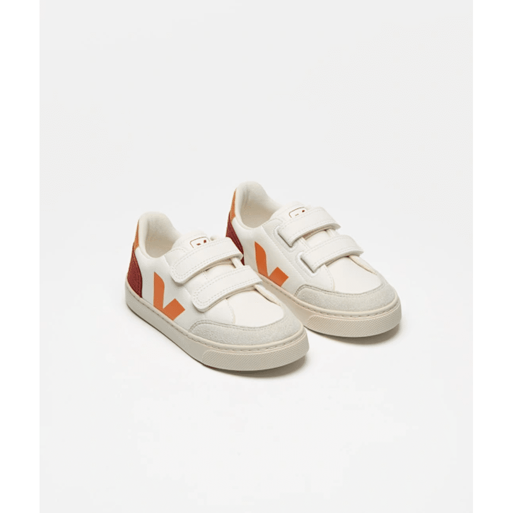 VEJA â Sneaker V-12 - Extra White Multico Rouille