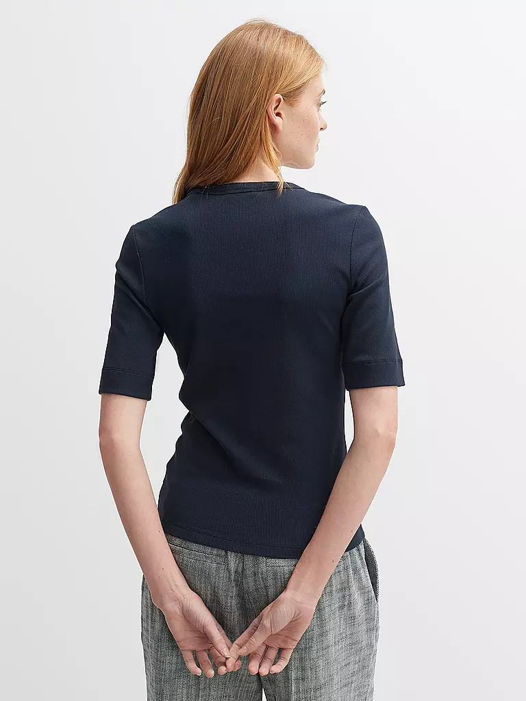 OPUS T-Shirt SUSTAFA blau