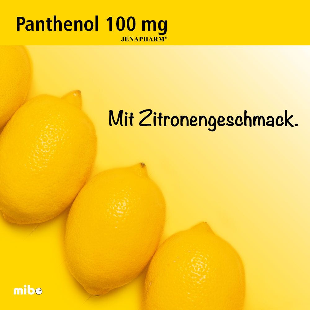 Panthenol 100 mg Jenapharm® Tabletten