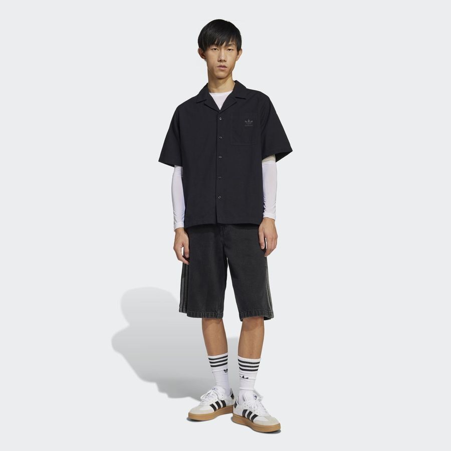 Adidas Original Chemise manches courtes Essentials Seersucker
