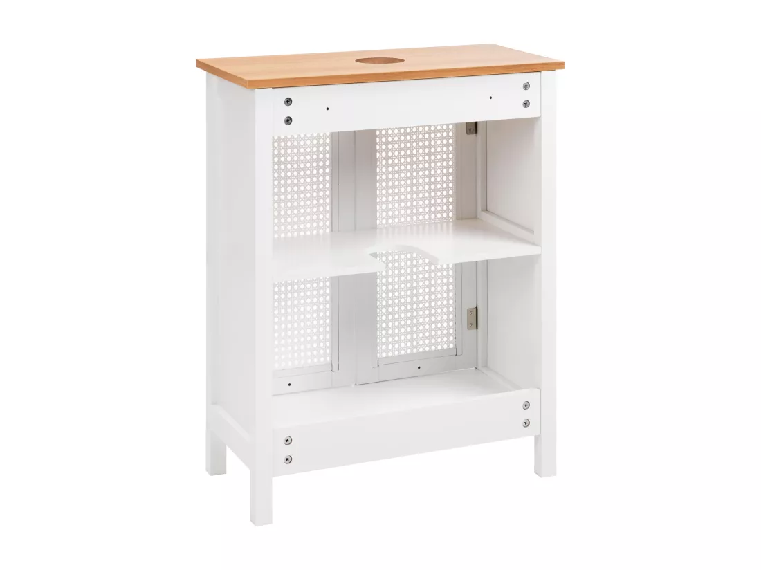 Meuble de salle de bain ALAMOS 60 cm 30 cm 75 cm Blanc