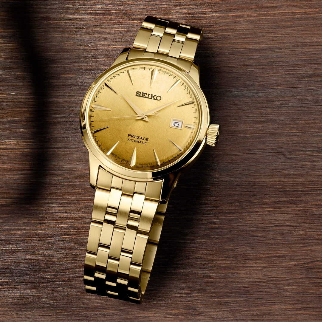 Seiko Presage Automatik Beer Julep Cocktail Time