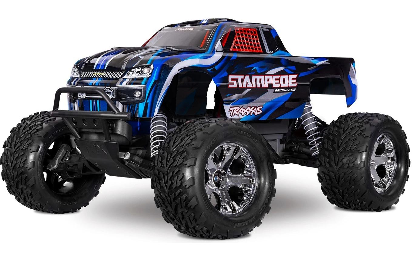 Monster Truck Stampede HD BL-2s 2WD Blau, ARTR, 1:10<br>Robuster 2WD Monstertruck