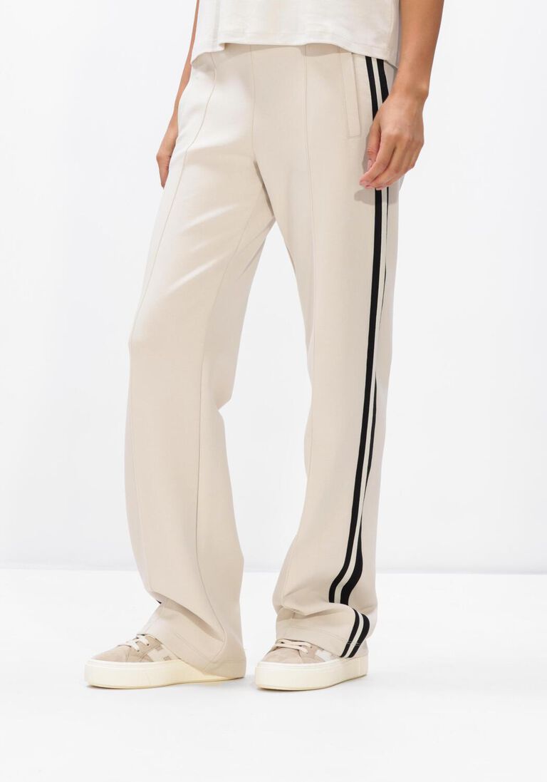 creme max mara lange broeken vento