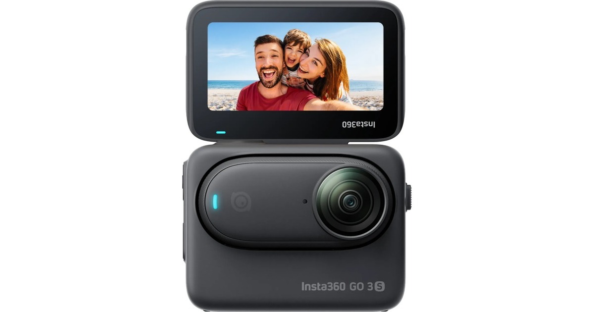 Insta360Go 3S 128GB Standard videocamera  (Zwart)
