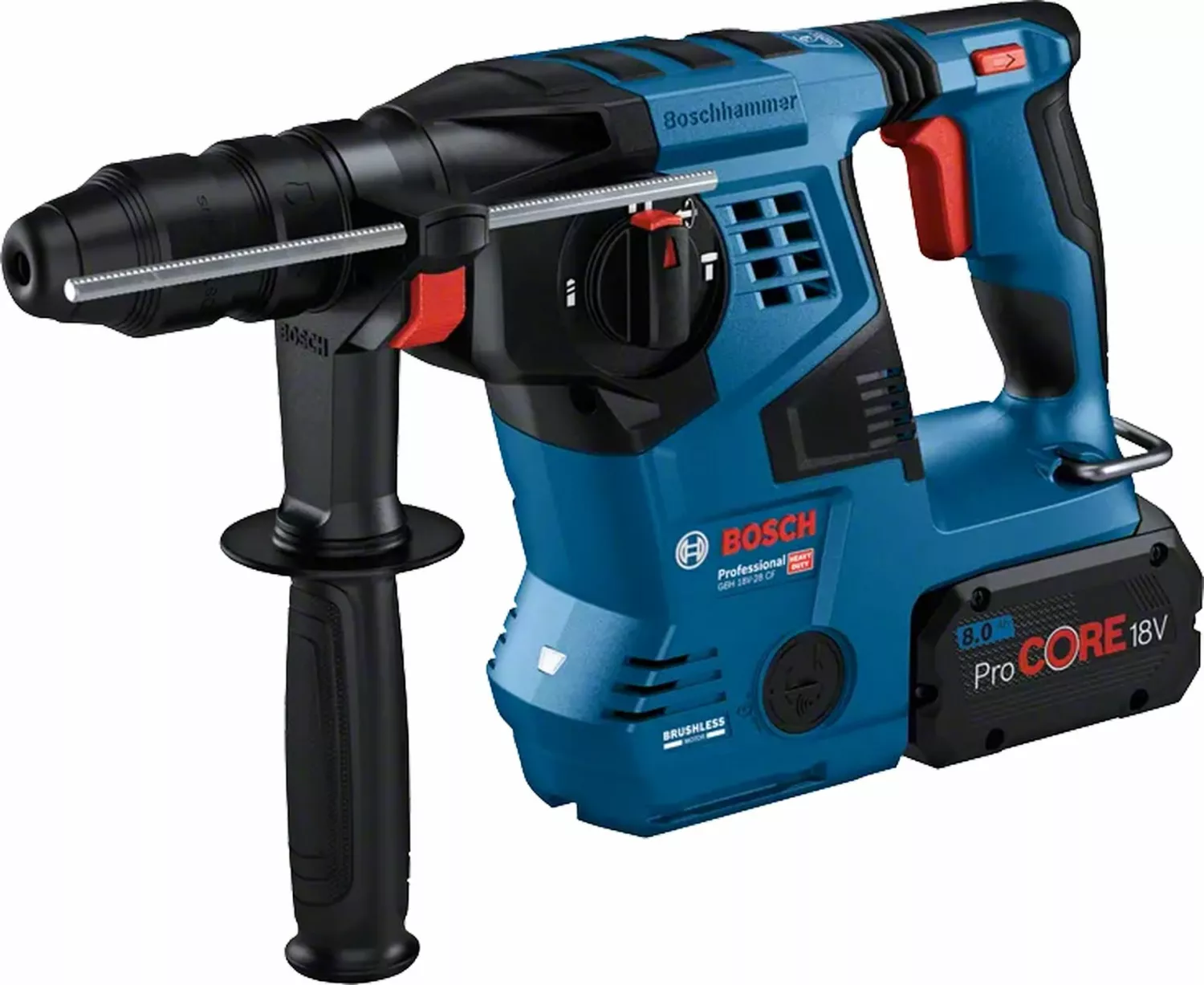 Bosch GBH 18V-28 CF 18C accu SDS-plus Combihamer in L-boxx