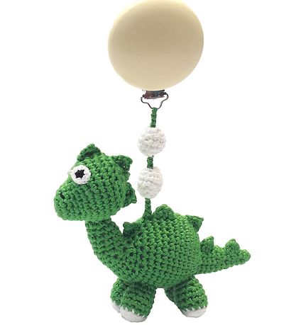 NatureZoo Kinderwagenanhänger - Sir Dino - Grün