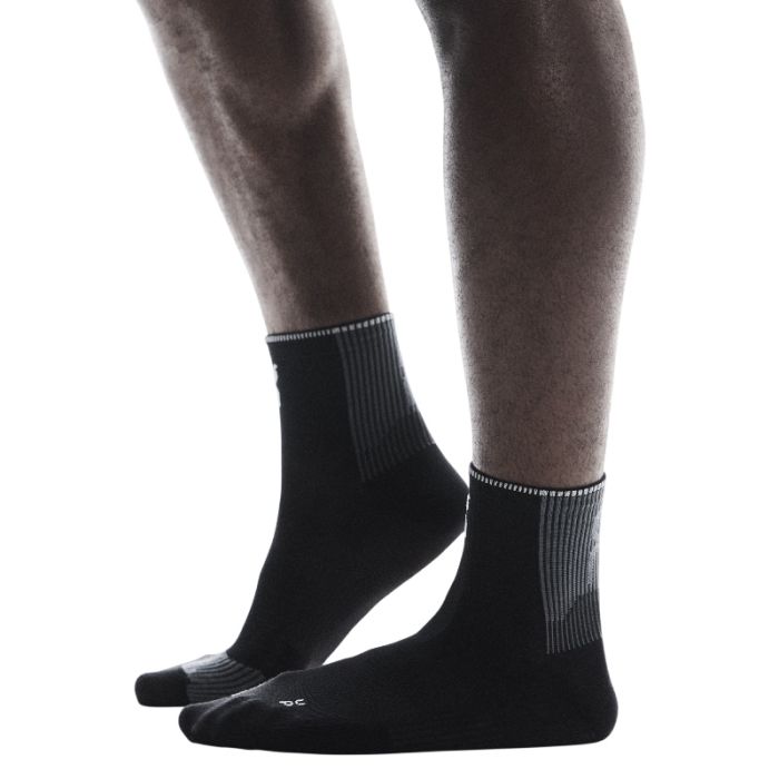 On Unisex Strømper Performance Run Sock Mid-Cut Sort