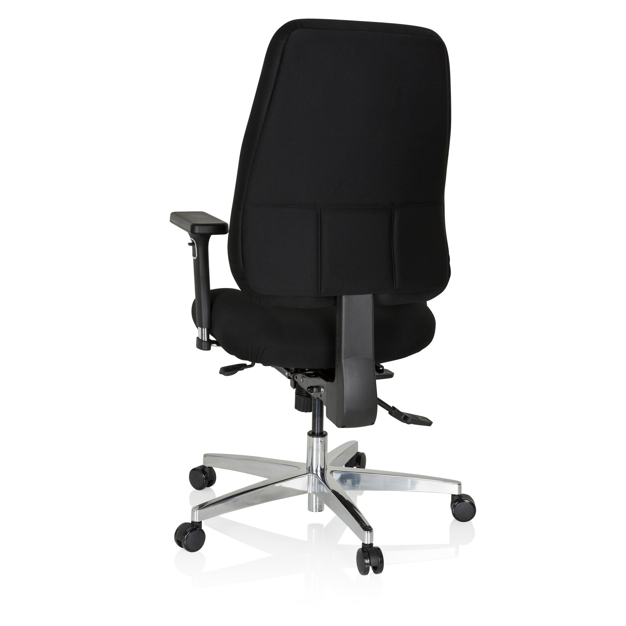 Profi Bürostuhl ZENIT COMFORT Stoff mit Armlehnen (höhenverstellbar) hjh OFFICE